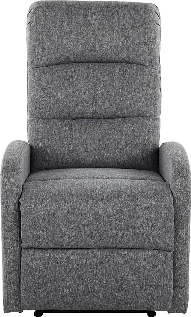 Royervista Charcoal Recliner - Thumbnail - Image 1