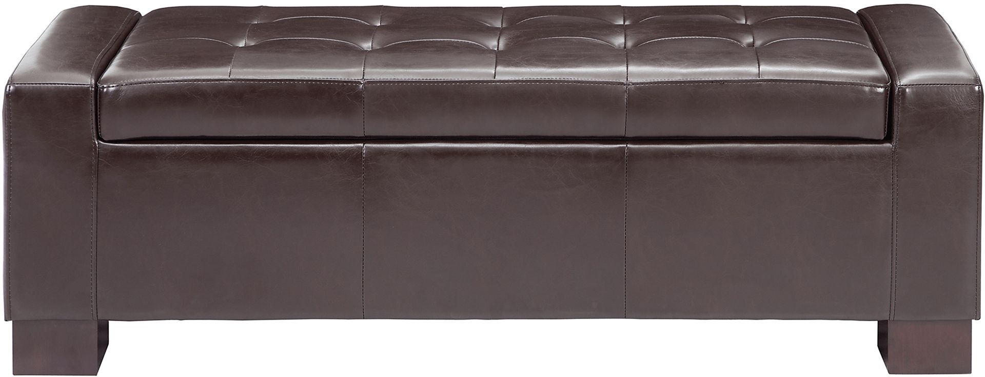 Roystone Brown Accent Bench - Image 2