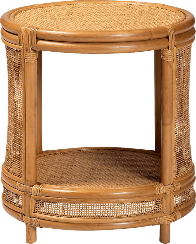 Roystonea Light Brown End Table - Thumbnail - Image 3