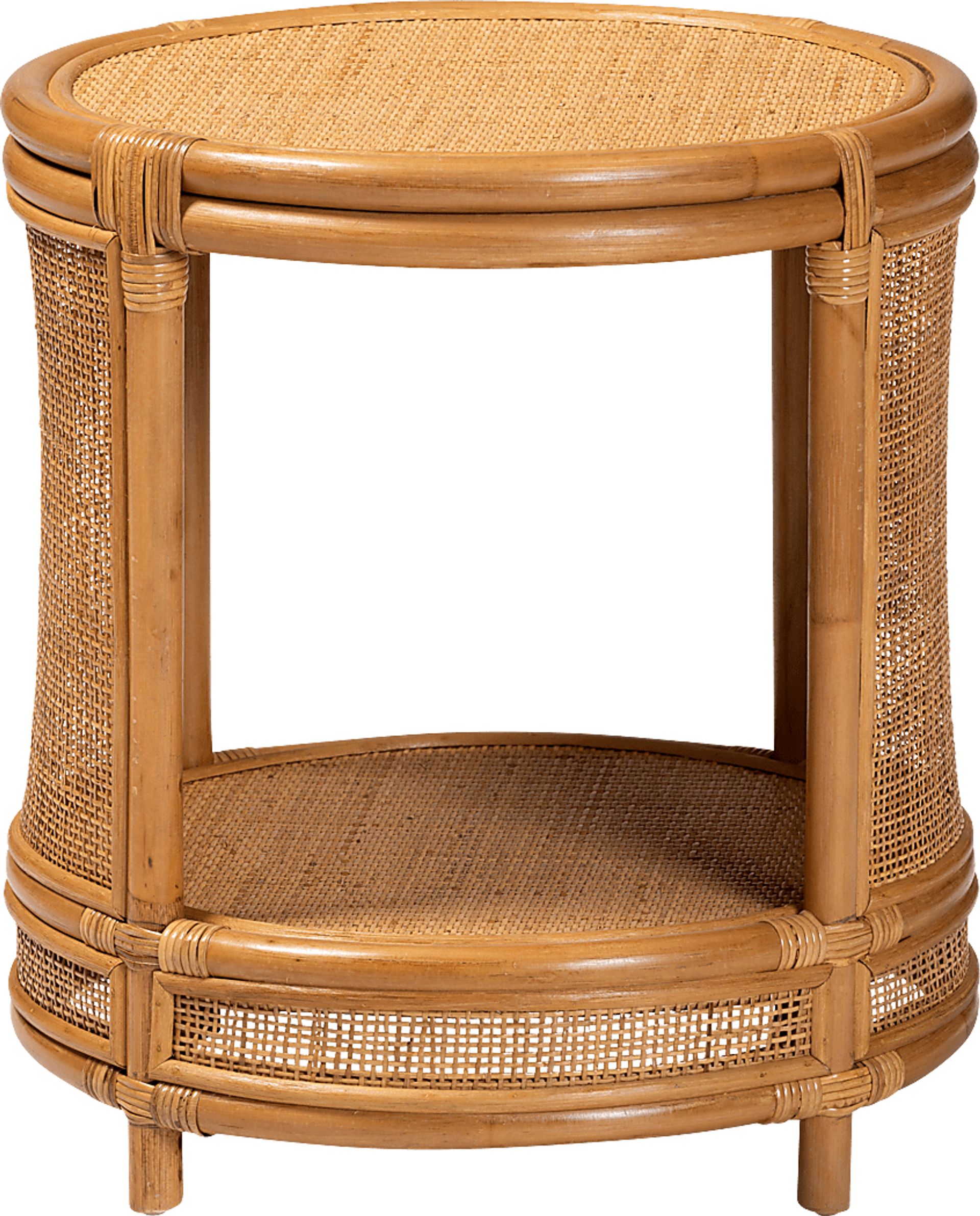 Roystonea Light Brown End Table - Image 3