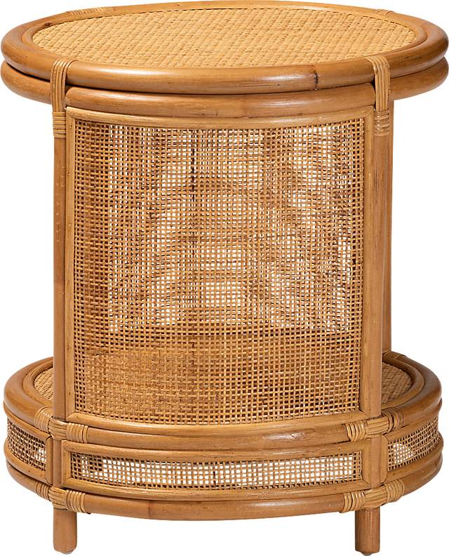 Roystonea Light Brown End Table - Thumbnail - Image 4