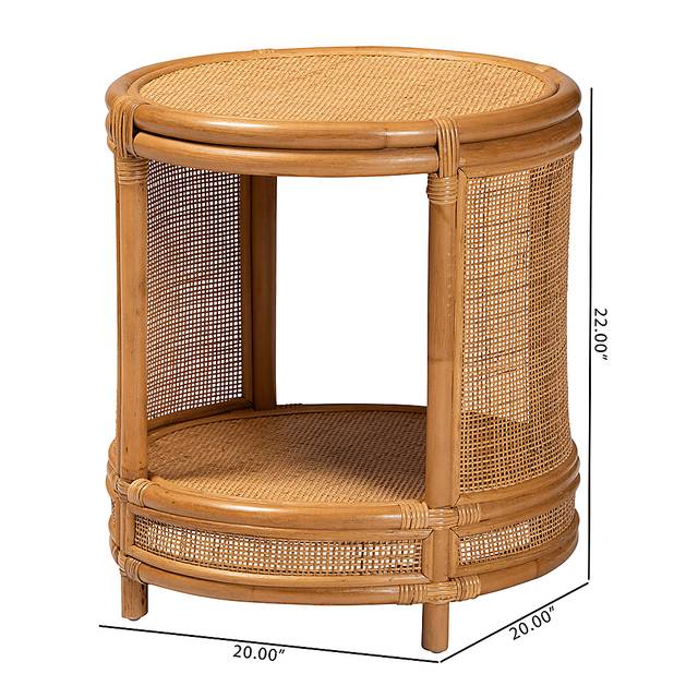 Roystonea Light Brown End Table - Thumbnail - Image 10