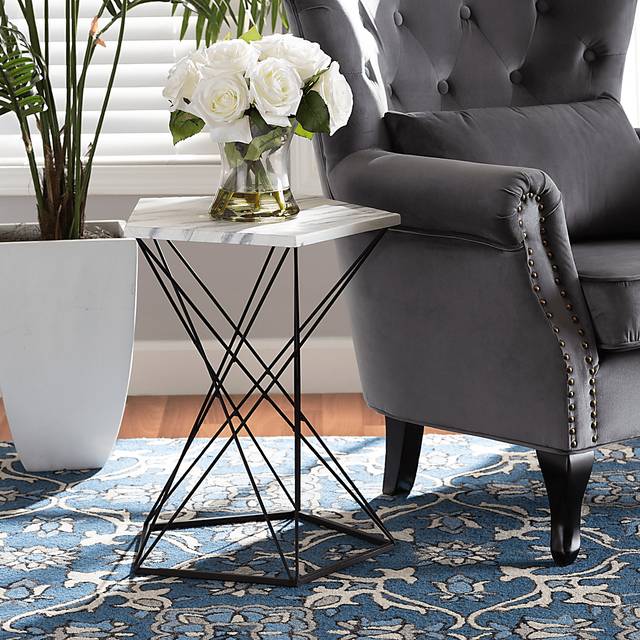 Royvonne Black End Table - Thumbnail - Image 2