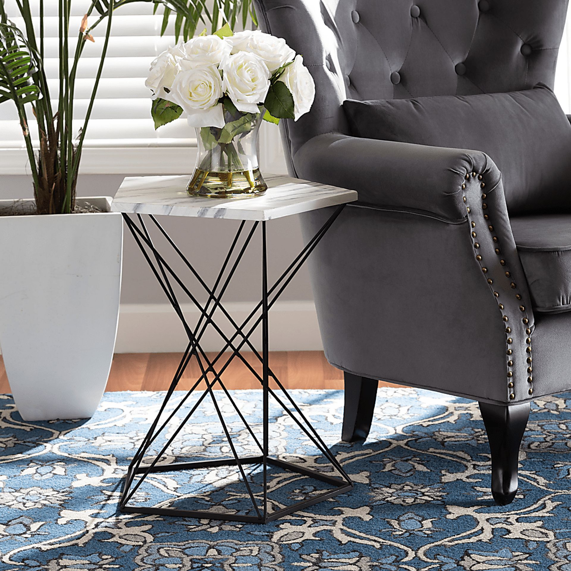 Royvonne Black End Table - Image 2