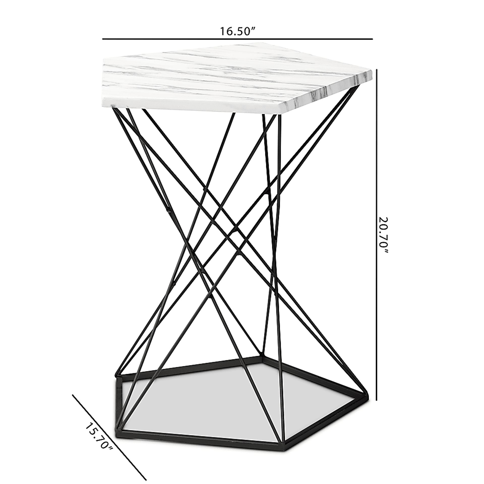 Royvonne Black End Table - Image 7