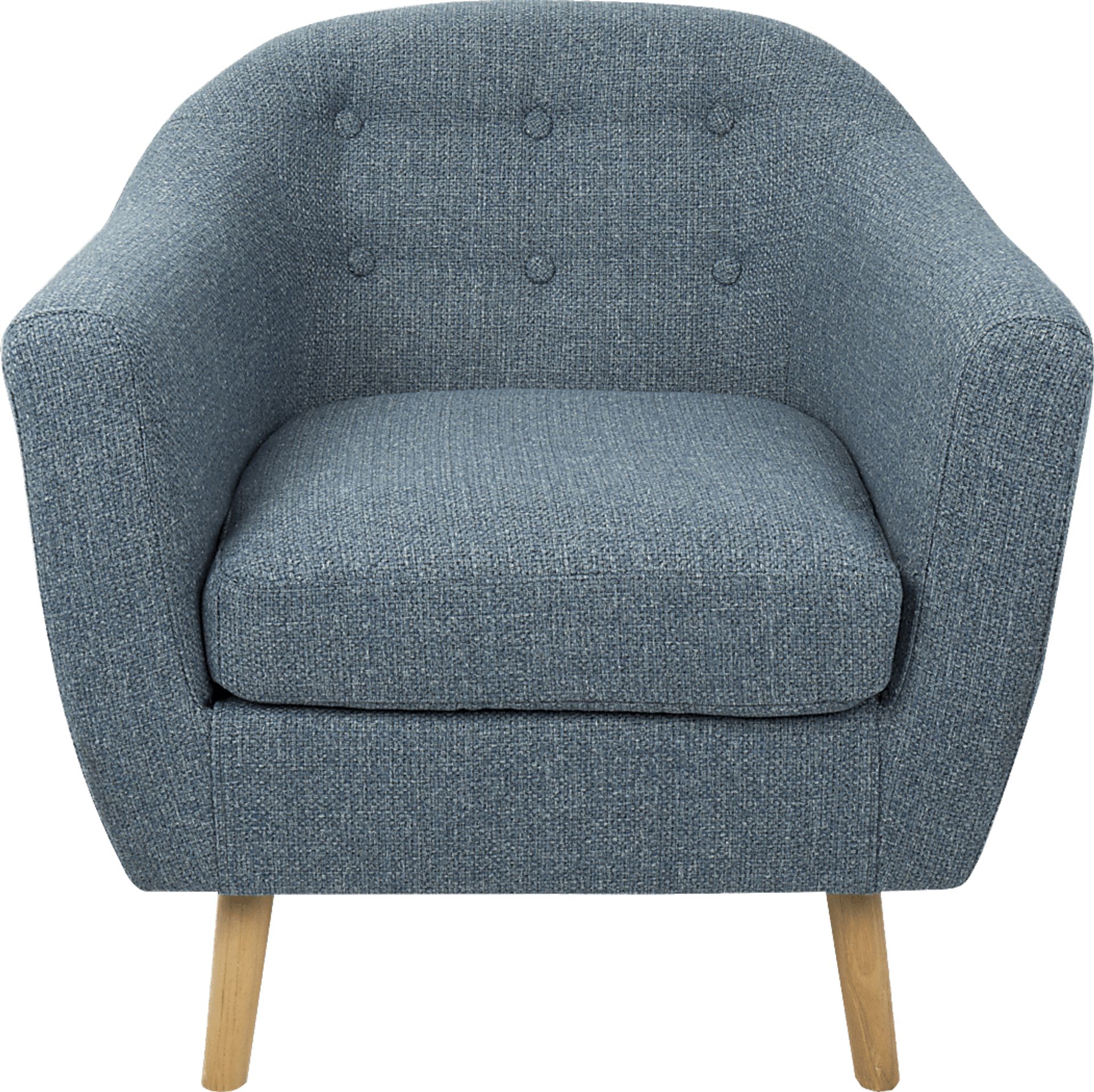 Rozelle Blue Accent Chair - Image 3