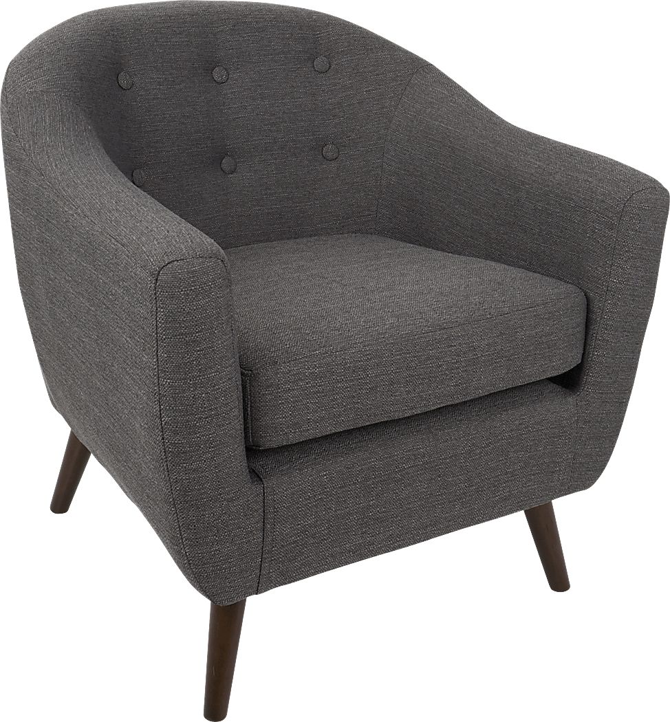 Rozelle Gray Accent Chair Rooms To Go