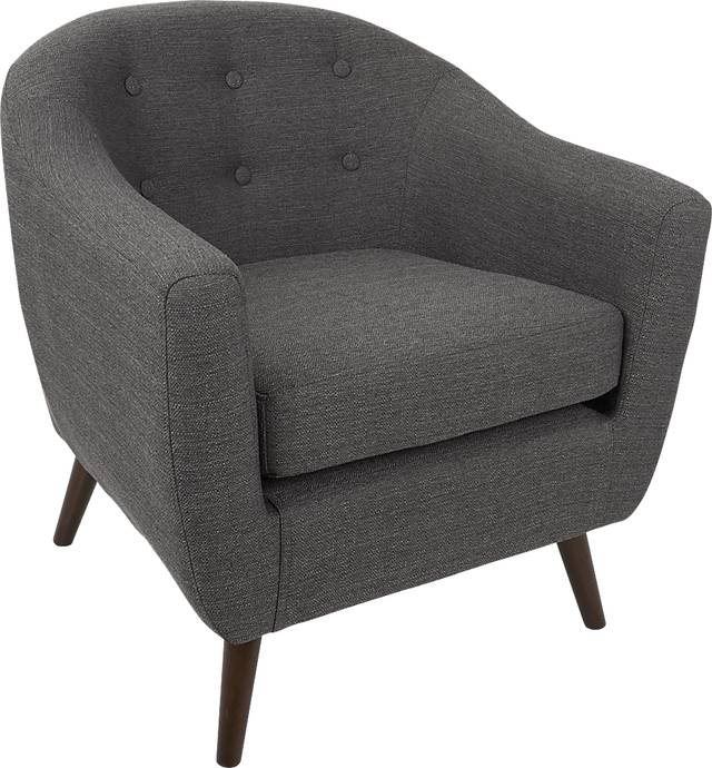 Rozelle Gray Accent Chair - Thumbnail - Image 1