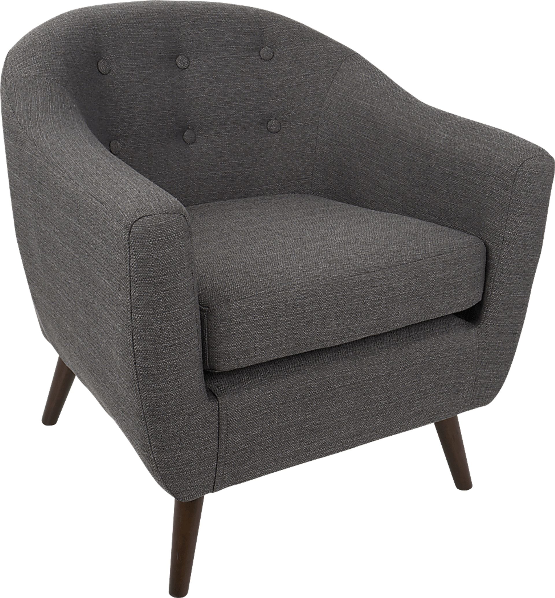 Rozelle Gray Accent Chair - Image 1