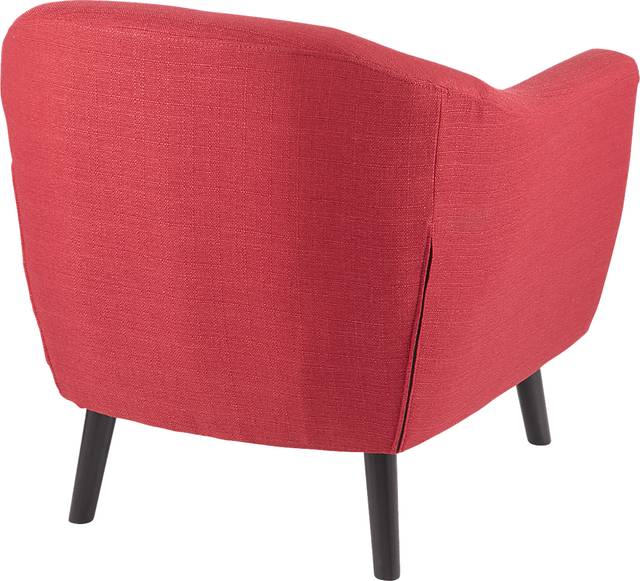 Rozelle Red Accent Chair - Thumbnail - Image 3