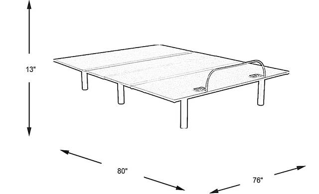 Dimension Image. Please refer to the Dimension Tab on this page for dimension details.