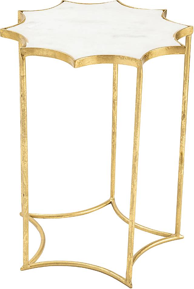 Rubylane White Accent Table - Thumbnail - Image 2