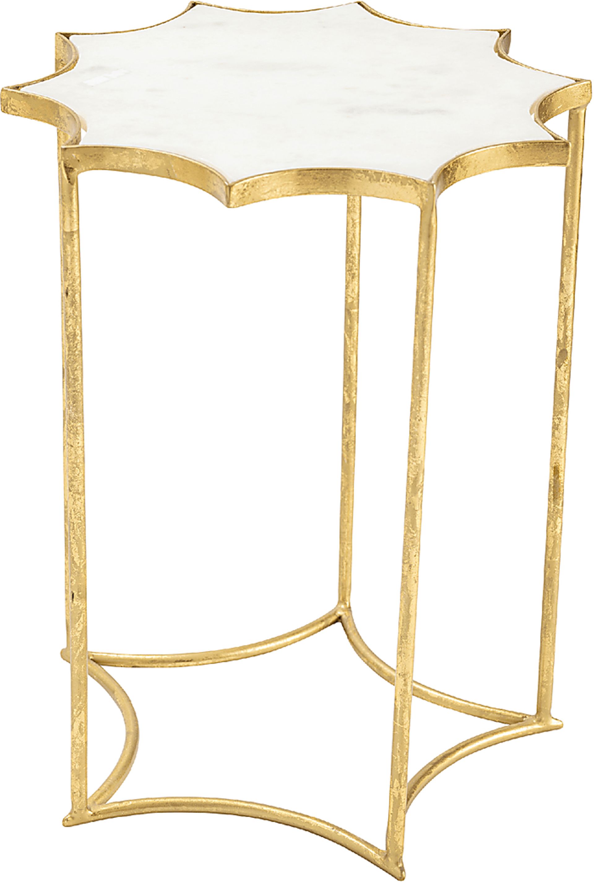 Rubylane White Accent Table - Image 2