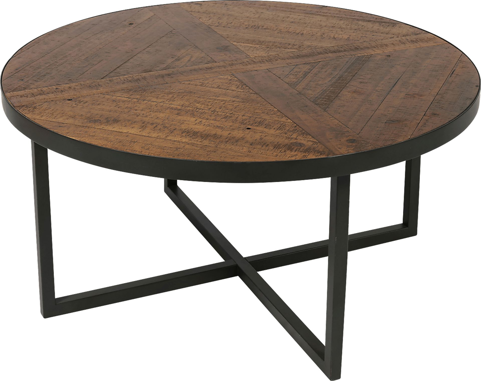Ruder Brown Cocktail Table - Image 4