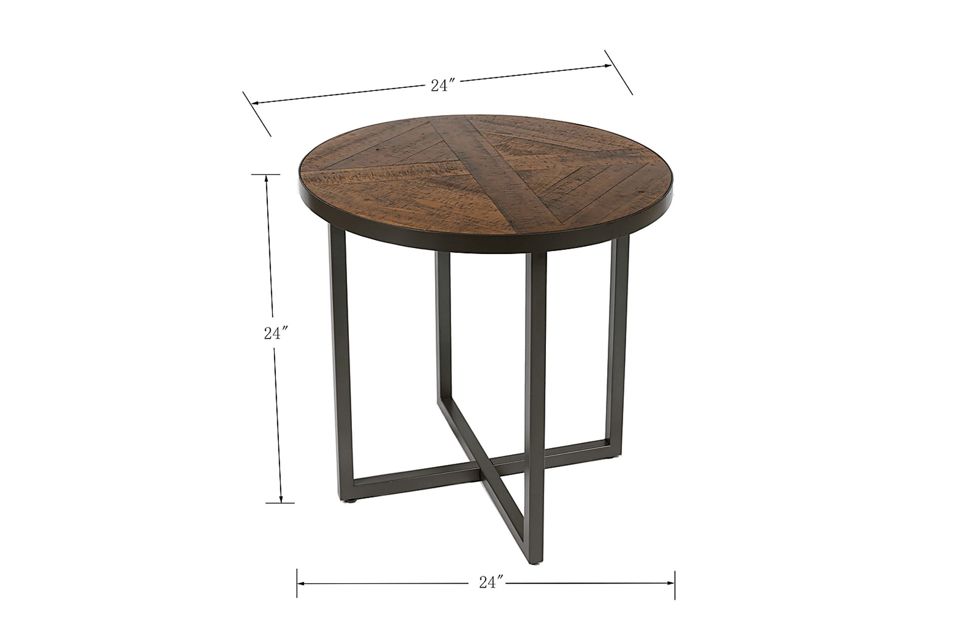 Ruder Brown End Table - Image 5