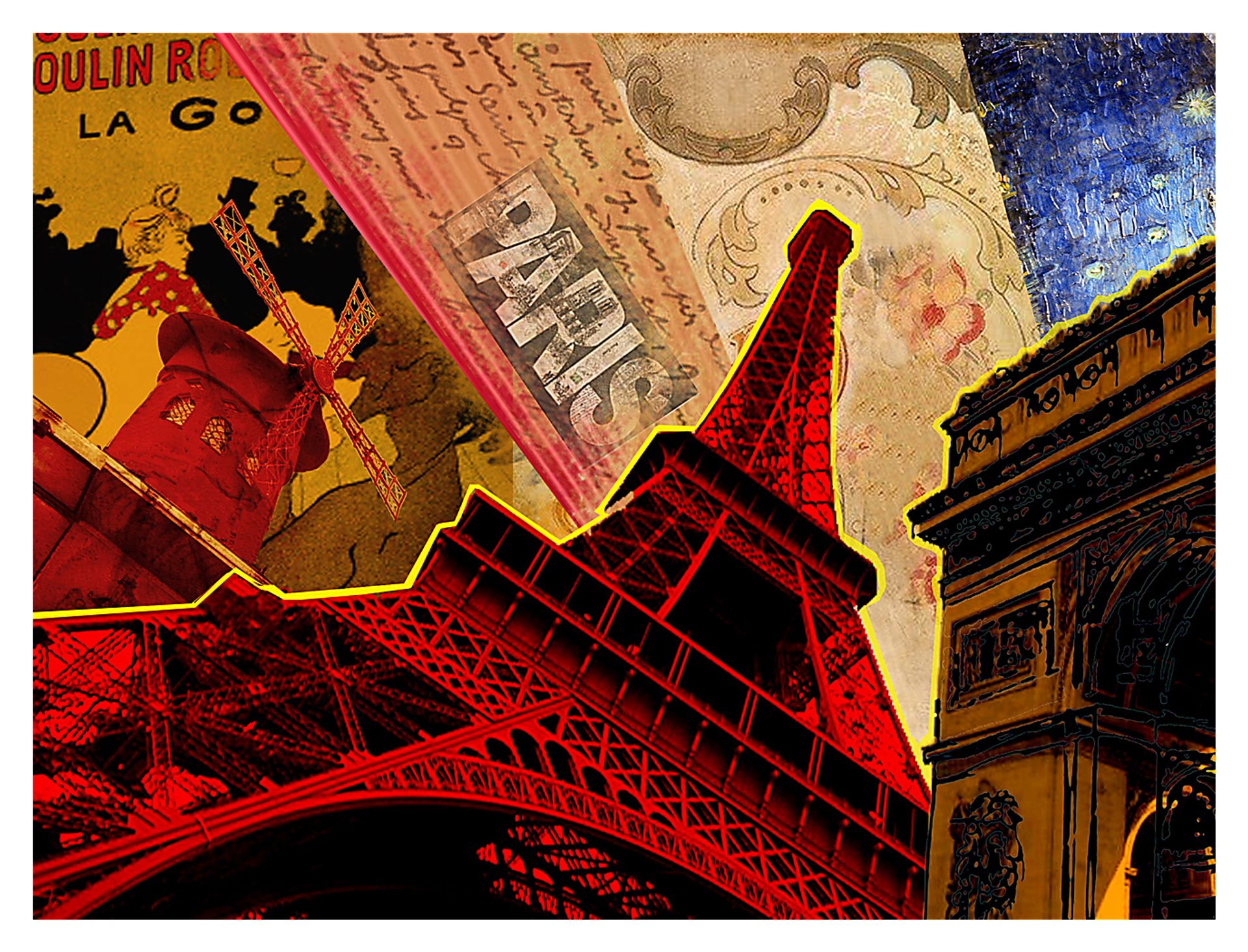 Rue d'Baillet Artwork - Image 1