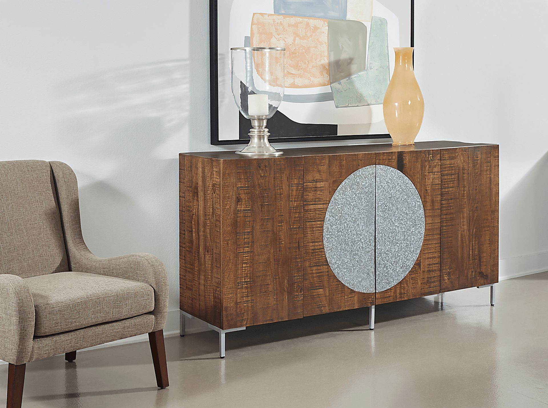 Ruffian Brown Credenza - Image 2