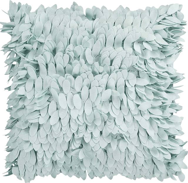 Ruffle and Frill Seafoam Accent Pillow - Thumbnail - Image 1