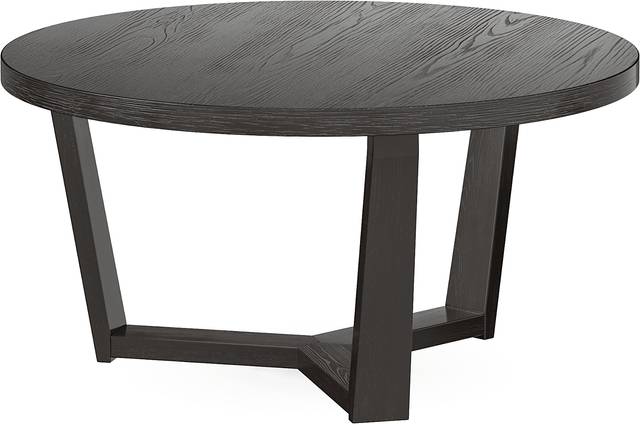 Rumie Dark Brown 30 in. Cocktail Table - Thumbnail - Image 2
