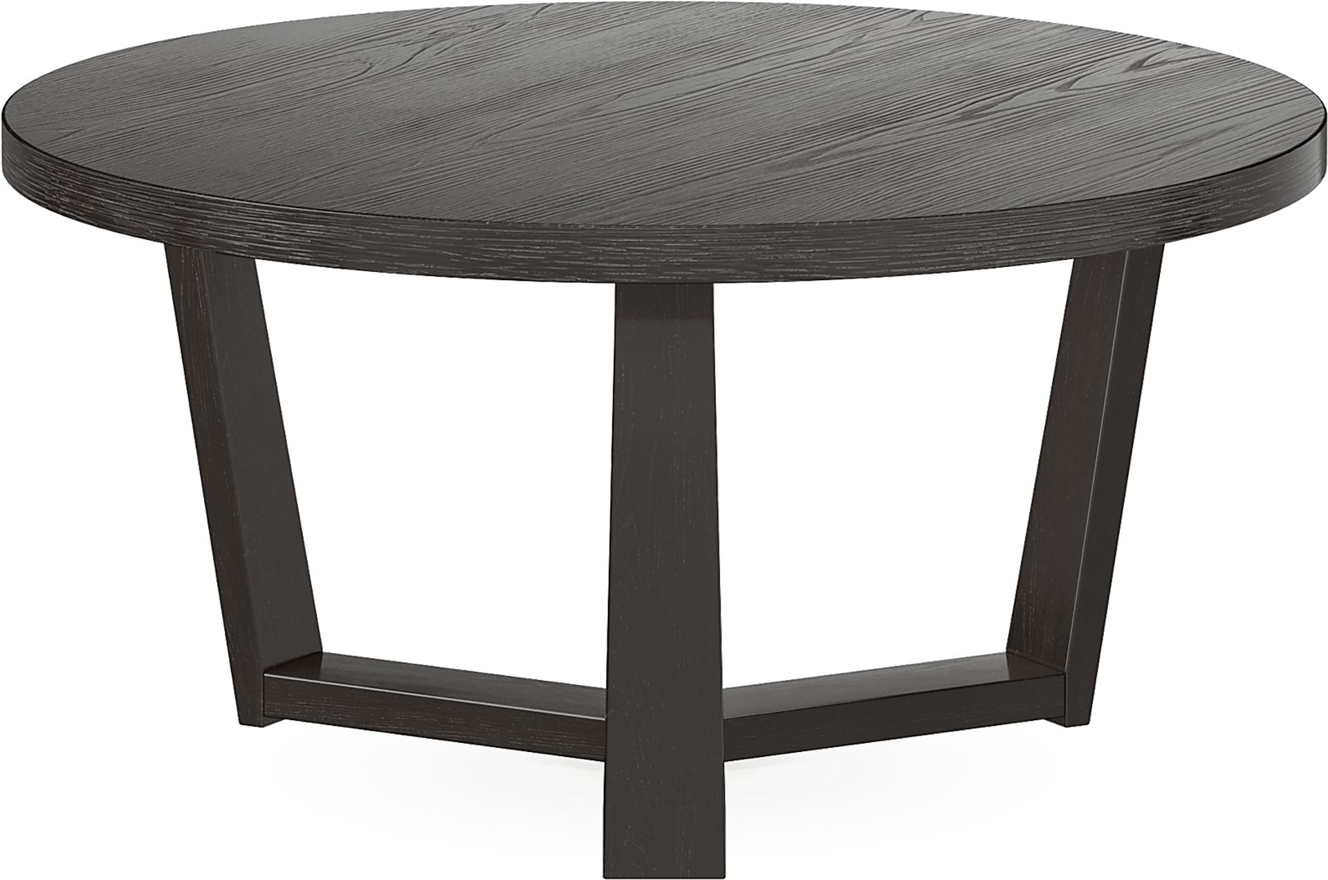 Rumie Dark Brown 30 in. Cocktail Table - Image 1