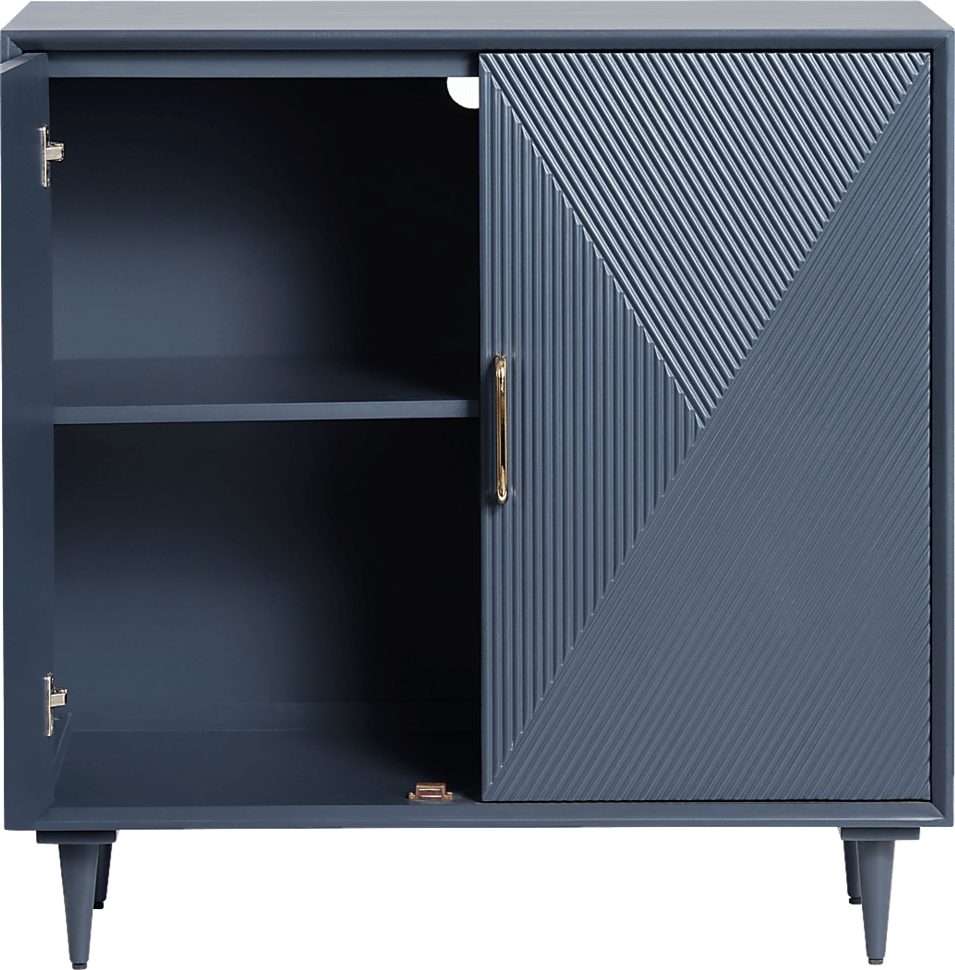 Rummele Blue Accent Cabinet - Image 3