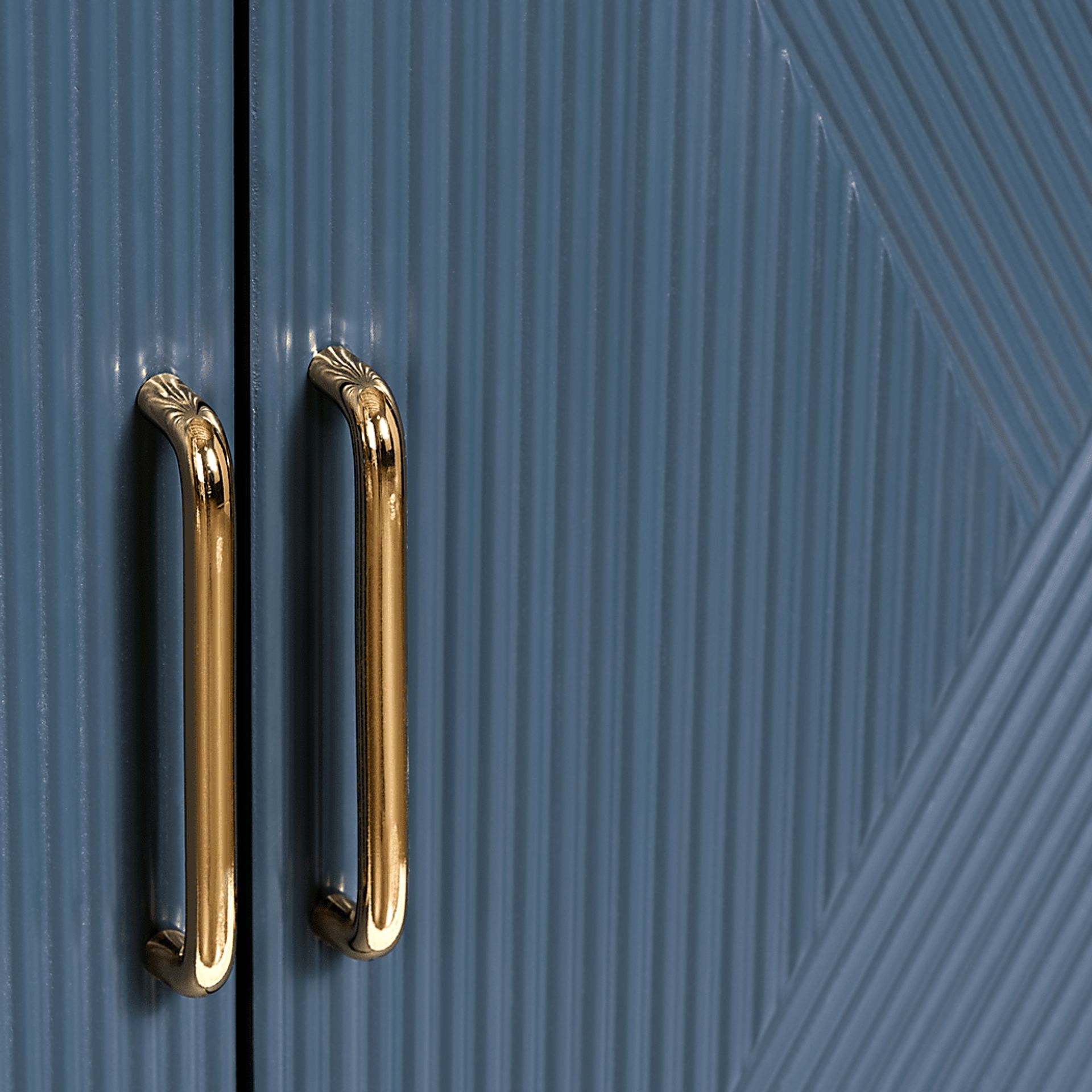 Rummele Blue Accent Cabinet - Image 4