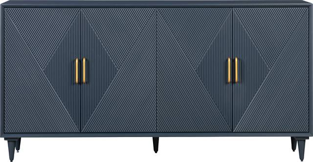 Rummele Blue Sideboard - Thumbnail - Image 4