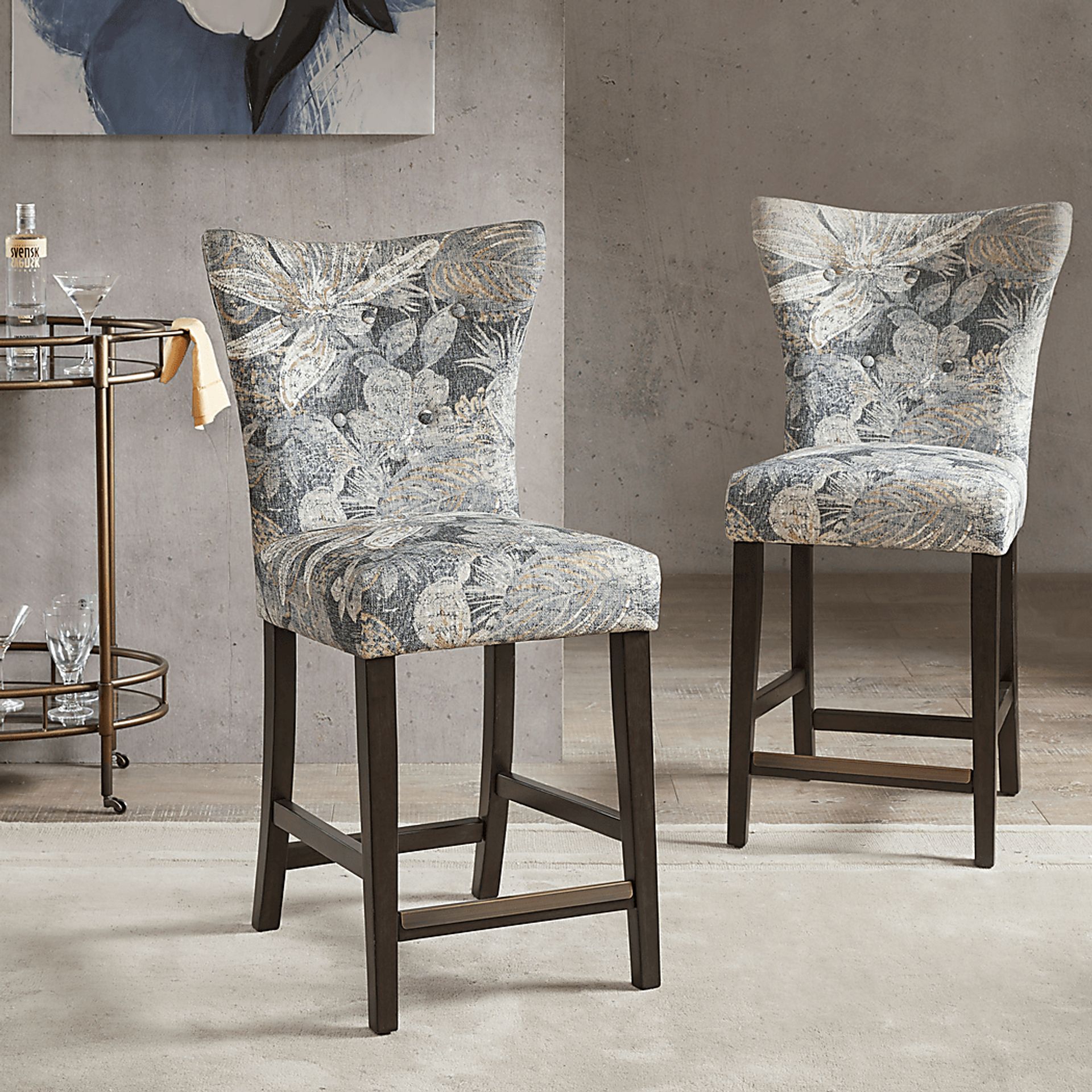 Rundberg Blue Counter Height Stool - Image 7