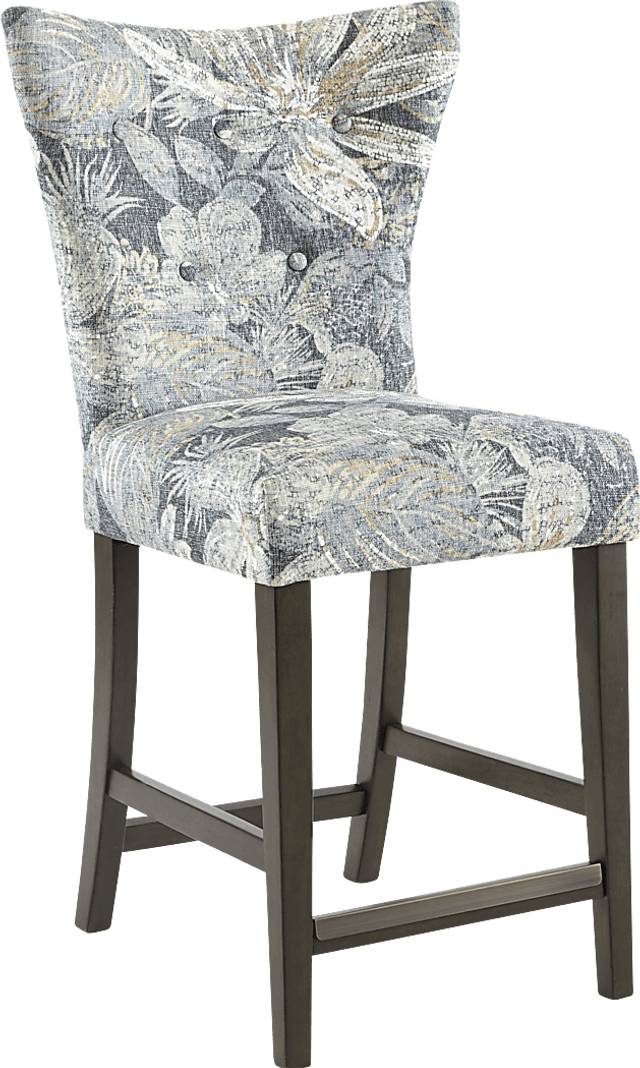 Rundberg Blue Counter Height Stool - Thumbnail - Image 1
