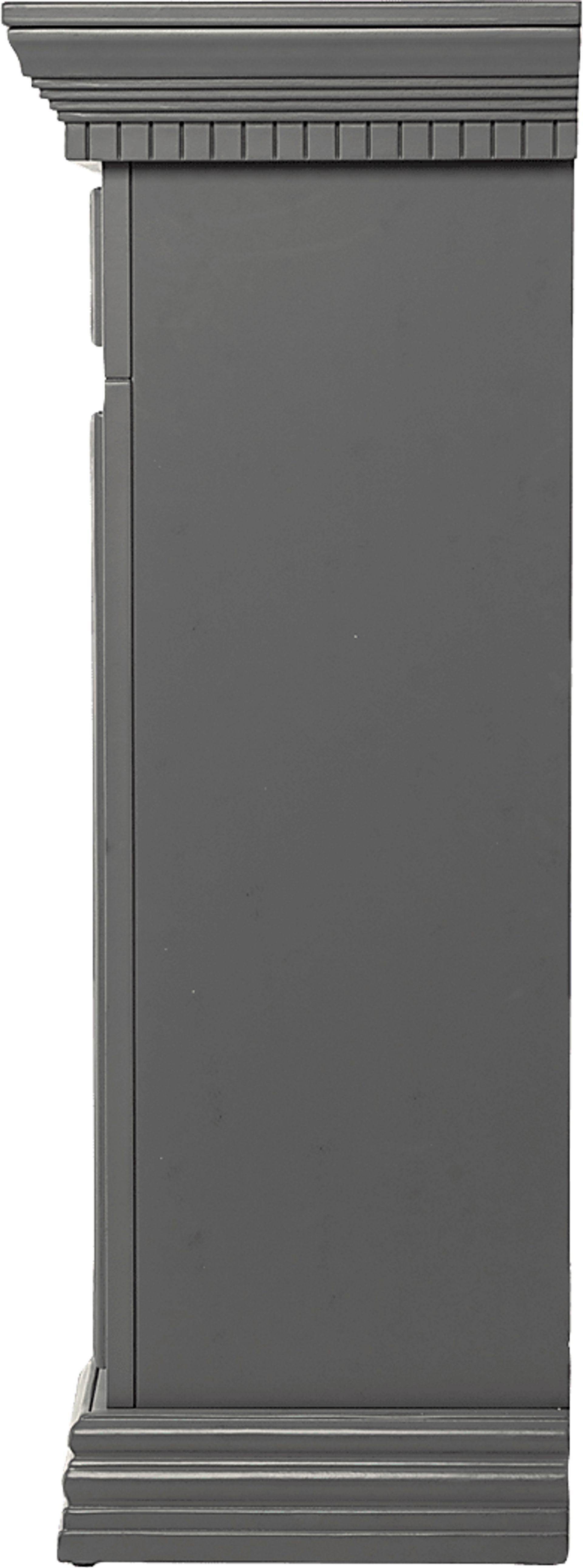 Runnelwood I Gray 50 in. Console, With Color Changing Electric Fireplace - Image 4