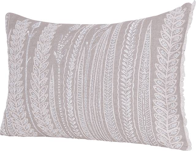 Running Bay Beige Lumbar Pillow - Thumbnail - Image 3