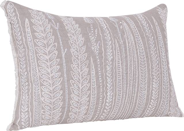 Running Bay Beige Lumbar Pillow - Thumbnail - Image 9