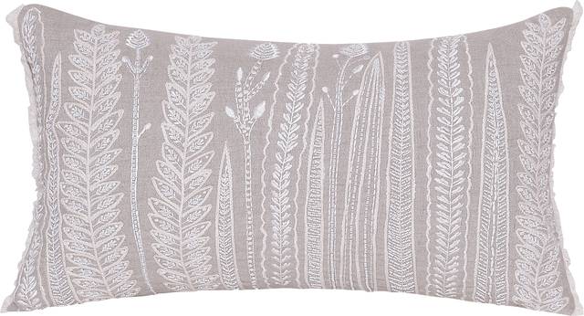 Running Bay Beige Lumbar Pillow - Thumbnail - Image 1