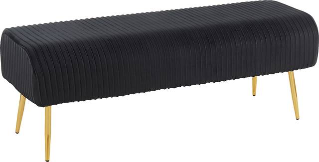 Runnymede Black Accent Bench - Thumbnail - Image 1