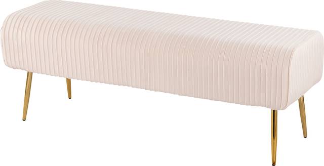 Runnymede Cream Accent Bench - Thumbnail - Image 3