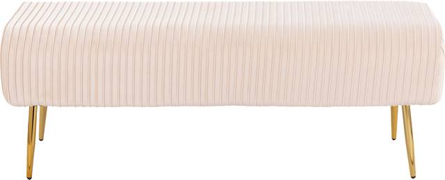 Runnymede Cream Accent Bench - Thumbnail - Image 4