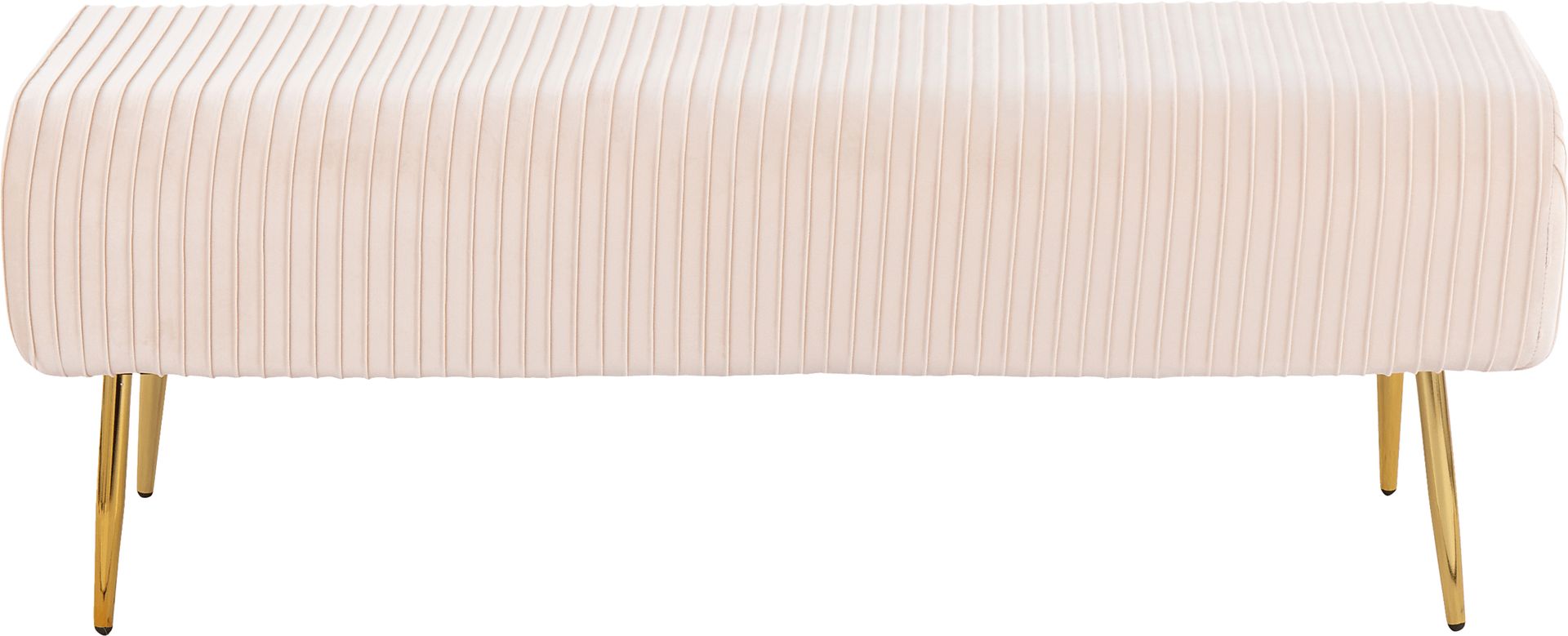 Runnymede Cream Accent Bench - Image 4