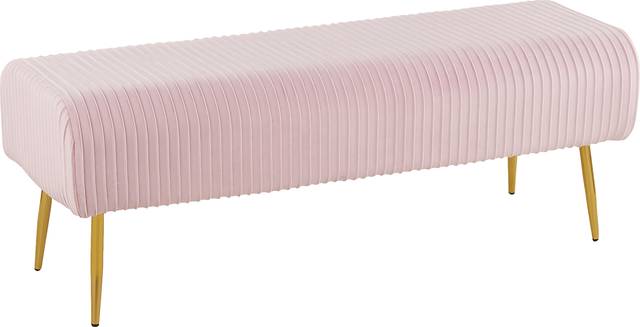 Runnymede Pink Accent Bench - Thumbnail - Image 1