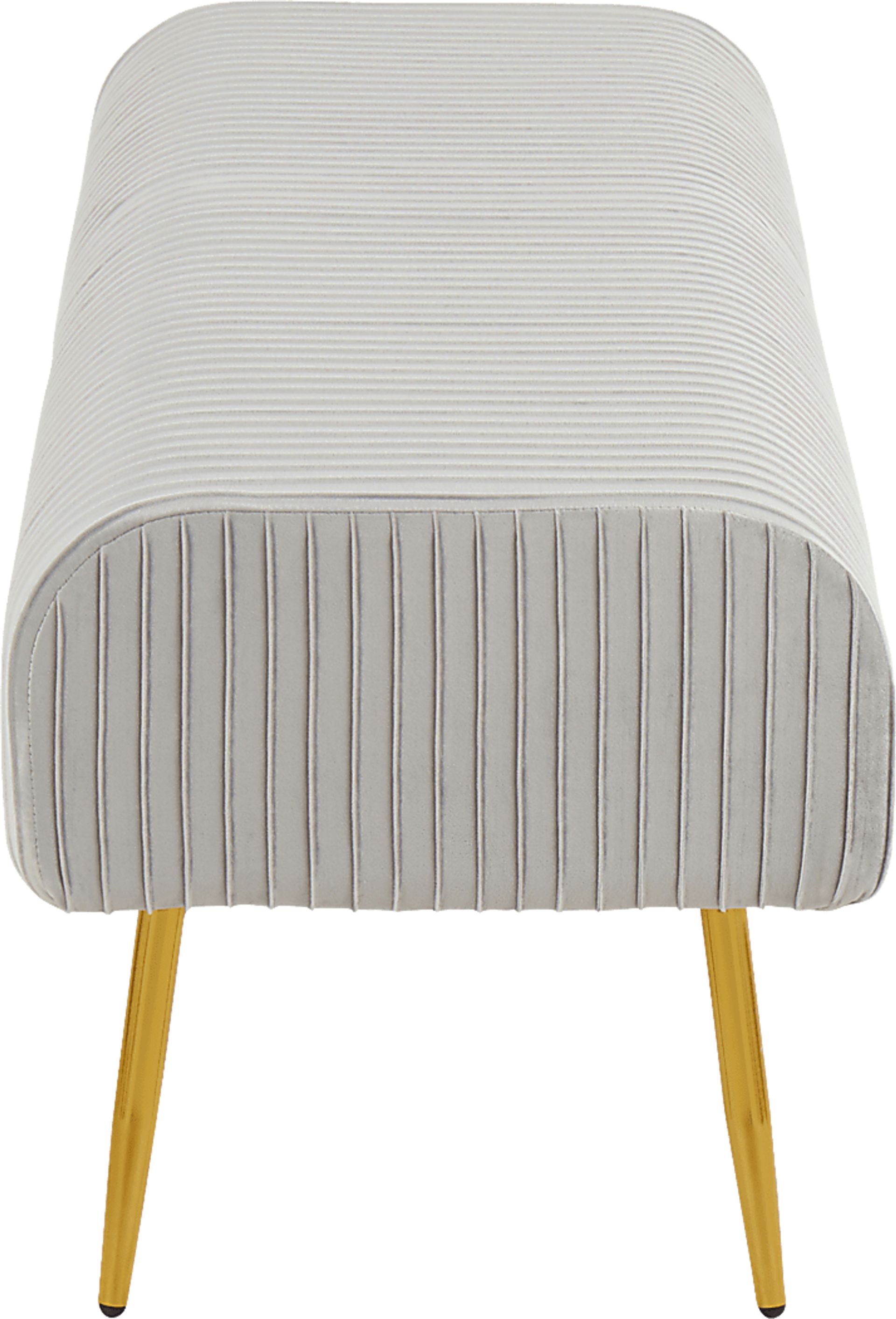 Runnymede Silver Accent Bench - Image 2
