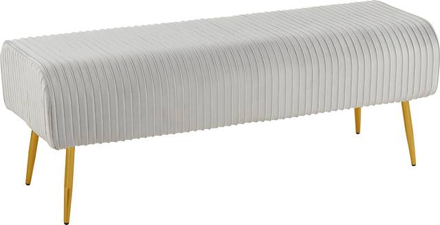 Runnymede Silver Accent Bench - Thumbnail - Image 1
