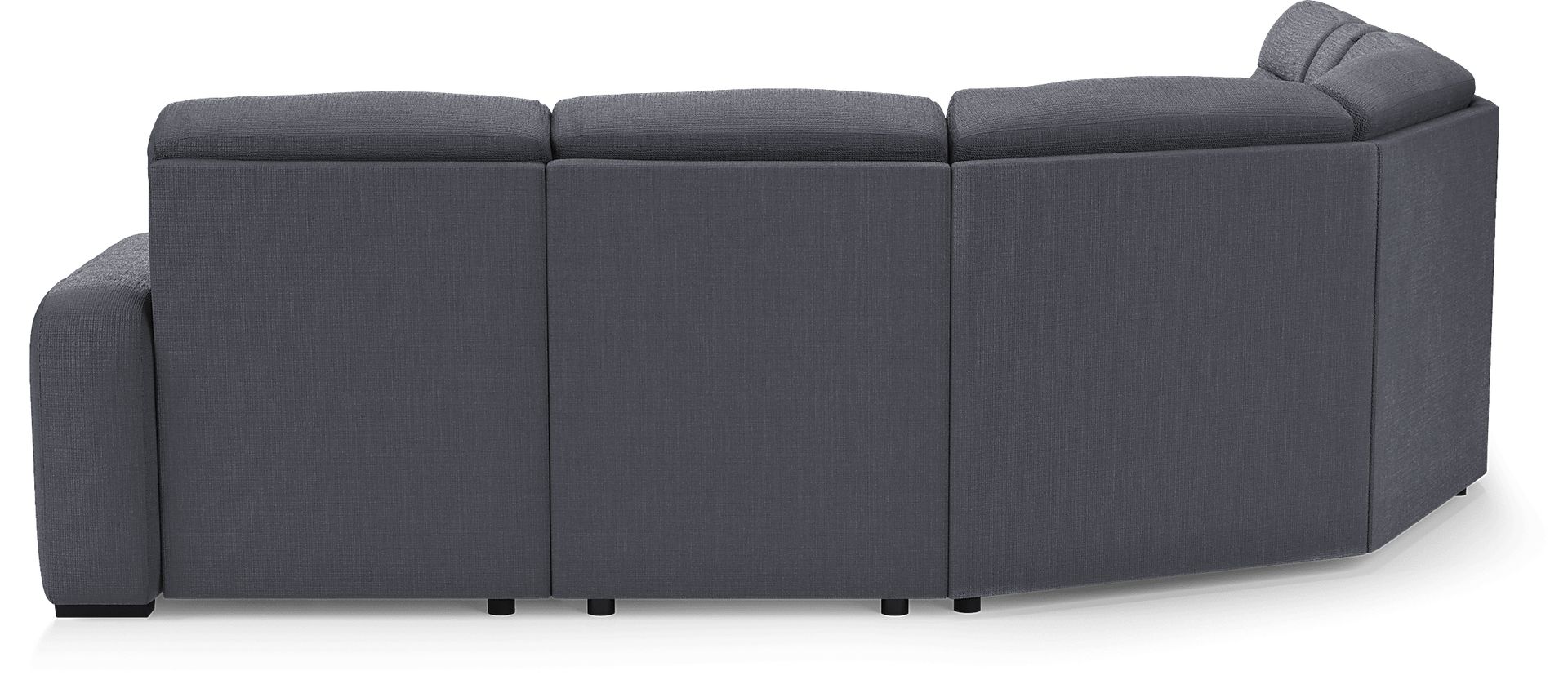 Runyon Canyon Navy 6 Pc Power Reclining Sectional - Image 5