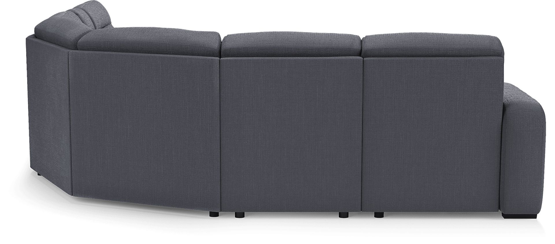 Runyon Canyon Navy 6 Pc Power Reclining Sectional - Image 5