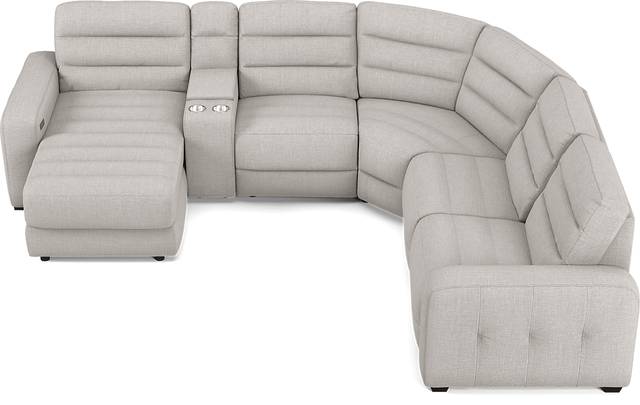 Runyon Canyon Platinum 6 Pc Power Reclining Sectional - Thumbnail - Image 4