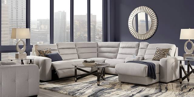 Runyon Canyon Platinum 6 Pc Power Reclining Sectional - Thumbnail - Image 2