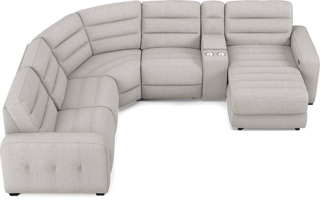 Runyon Canyon Platinum 6 Pc Power Reclining Sectional - Thumbnail - Image 4