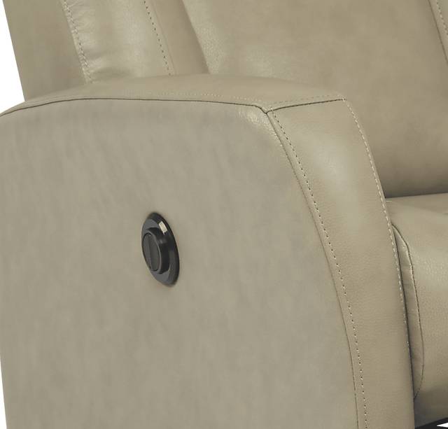 Ruperto Stone Leather Power Recliner - Thumbnail - Image 3