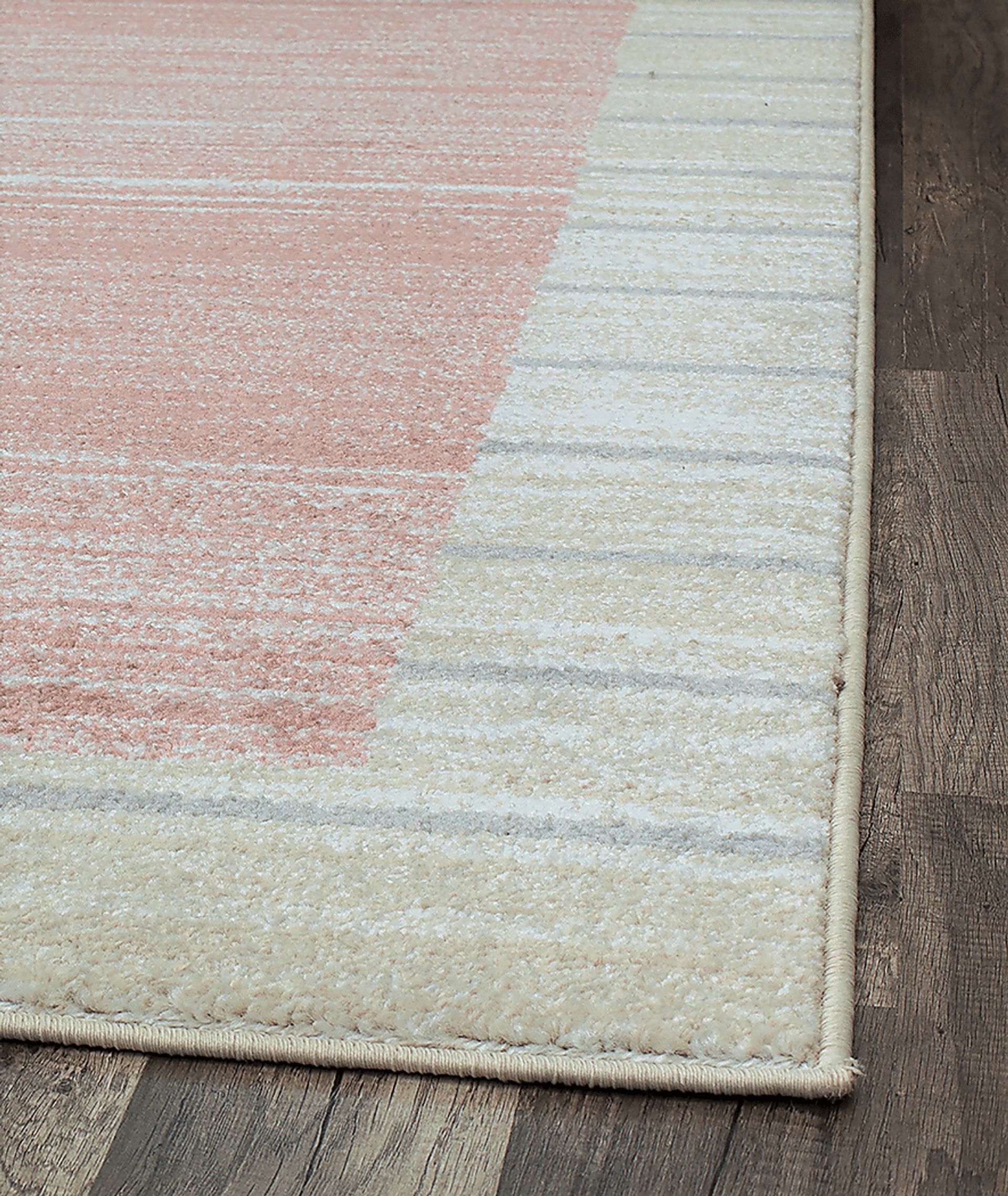 Rusheel Pink 5' x 7' Rug - Image 2