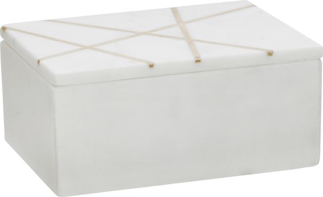 Rushton White Decorative Box