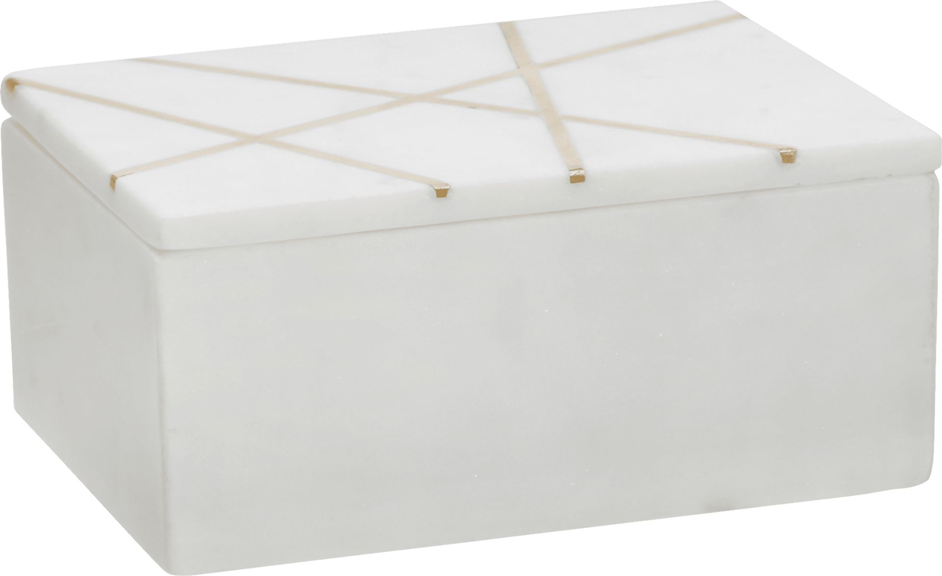 Rushton White Decorative Box - Image 1