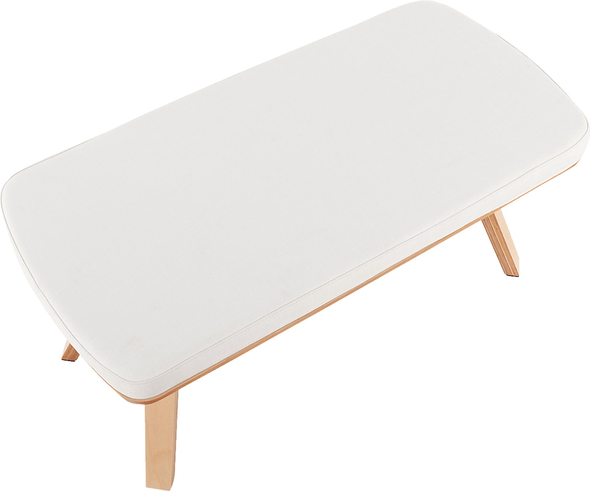 Rushworth I Cream Accent Bench - Image 5